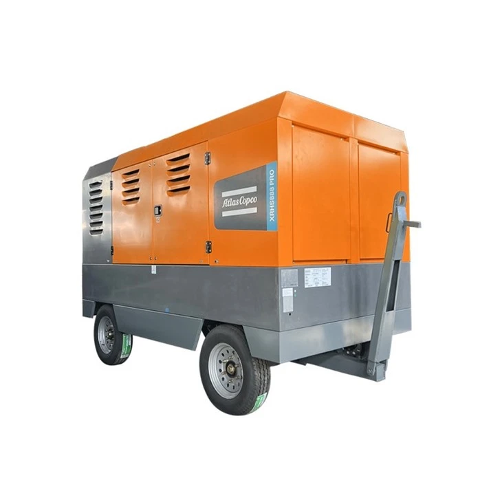 Atlas Copco נייד מדחס אוויר מונע דיזל