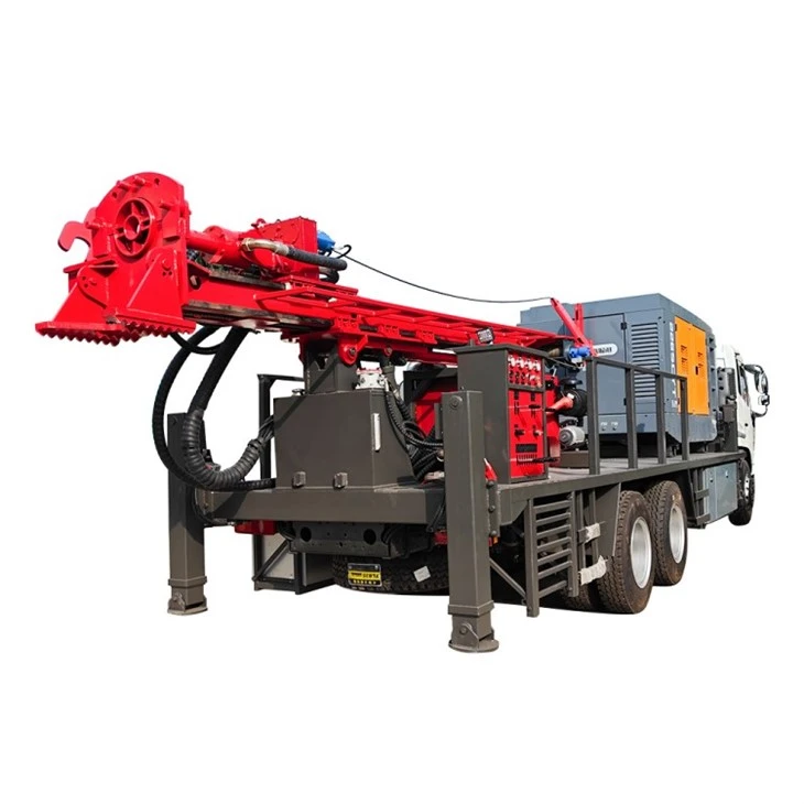 אסדת קידוח באר מים מותקנת על רכב במחזור הפוך MW200Ⅳ