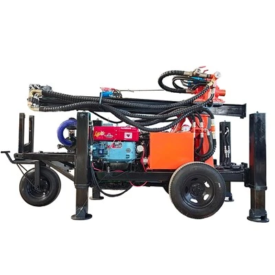 מתקן קידוח באר מים הידראולי גלגל MW130