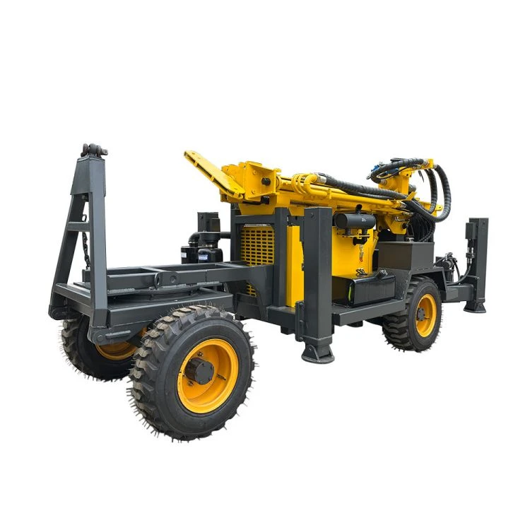 מתקן קידוח באר מים מותקן על טרקטור MWL200A