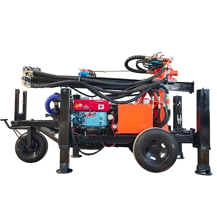 מתקן קידוח באר מים הידראולי גלגל MW130